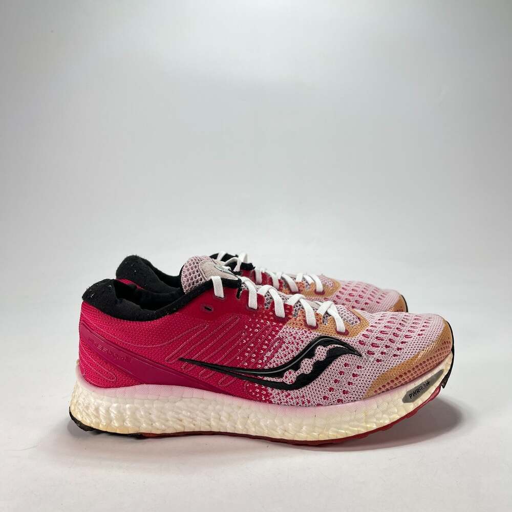 Saucony Freedom 3 Pink Black Running Shoes S10543-20 Women’s Size 7.5